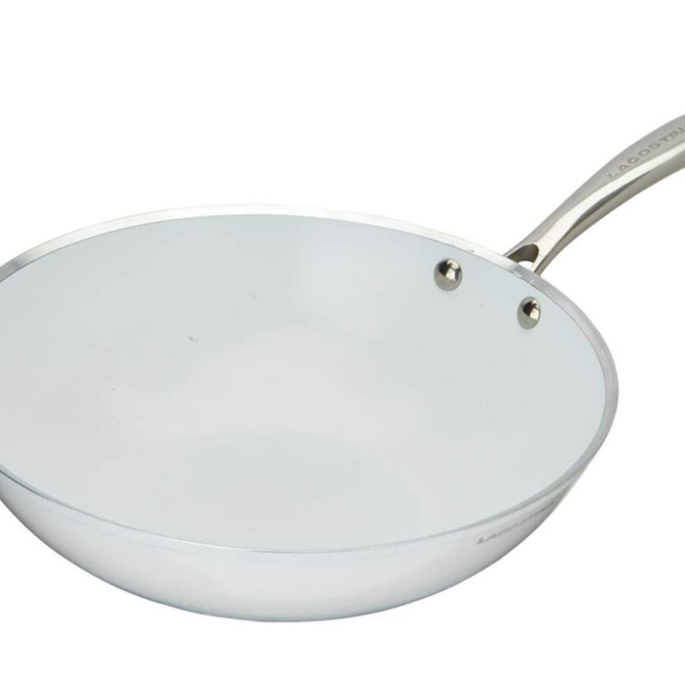 Lagostina Bianco Wok, 11-in